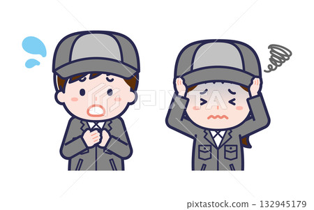 Factory worker / Duo / Male and female 06 132945179