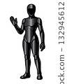 人形機器人（單手舉起姿勢） 132945612