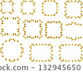 Ribbon Butterfly F, Square, m1 Gold 132945650