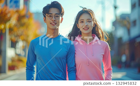 穿著運動服的男女 002 132945832