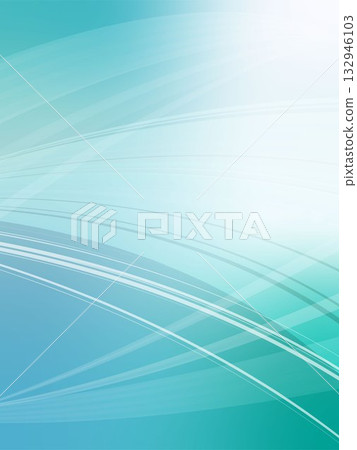 夢幻般的淺藍色波浪摘要背景 132946103