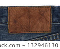 Leather patches from old jeans - 3 132946130