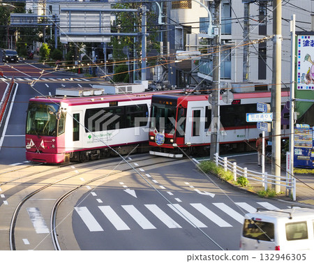 東京櫻花電車（都電荒川線），合線軌道，飛鳥山交叉口 132946305