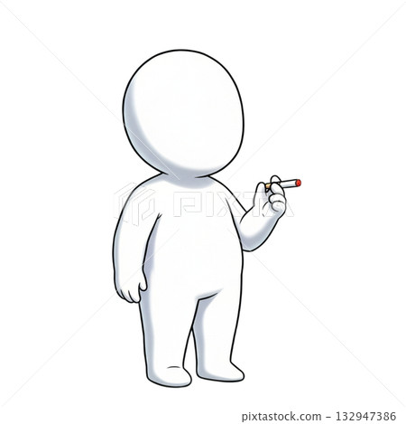 Smoking characters 132947386