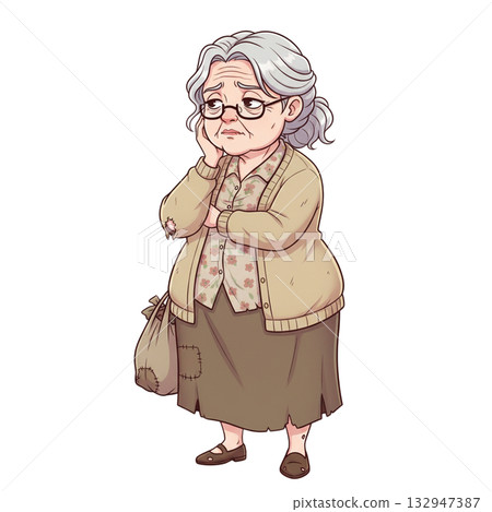 An elderly man in trouble An elderly man in trouble 132947387