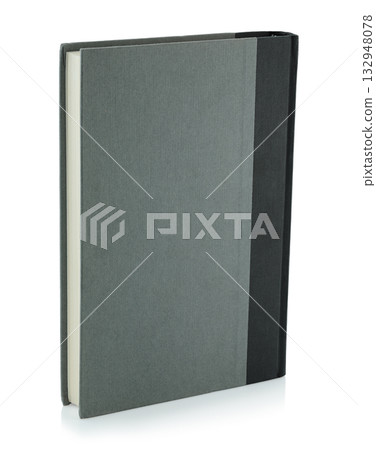 Simple gray book, isolated on transparent background Simple gray book, isolated on transparent background 132948078