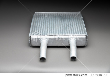 The radiator of the car interior heater. Auto spare parts 132948135