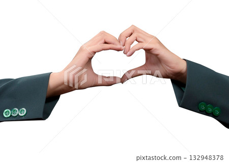 Human hands and gestures on background 132948378