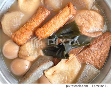 Oden in a pot Oden in a pot 132948419