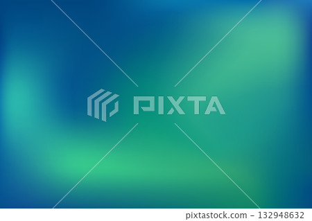 Aurora light gradient, abstract background, blue and green northern vector pattern in neon colors Aurora light gradient, abstract background, blue and green northern vector pattern in neon colors 132948632
