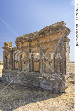 Roman Mausoleum of the Atilii family in Sadaba, Aragon Roman Mausoleum of the Atilii family in Sadaba, Aragon 132948687
