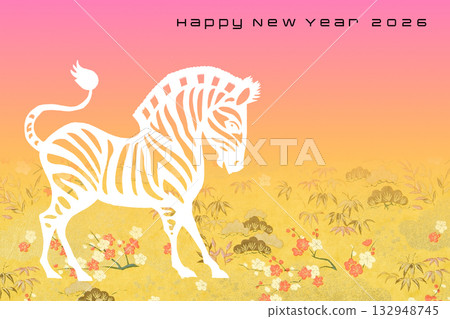 2026年新年賀卡 132948745