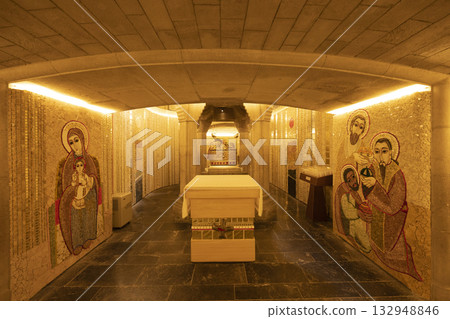 Crypt with religious mosaics in Santo Domingo de la Calzada 132948846