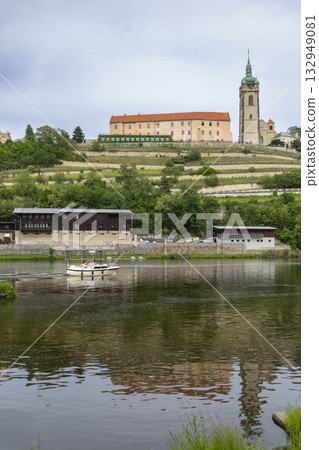 Melnik castle and Saint Peter and Paul church Melnik Czechia Melnik castle and Saint Peter and Paul church Melnik Czechia 132949081