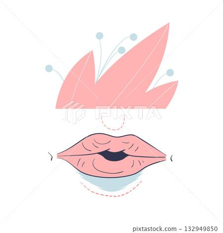 Plastic Surgery with Lips Body Part Correction in Aesthetic Beauty Clinic Vector Illustration Plastic Surgery with Lips Body Part Correction in Aesthetic Beauty Clinic Vector Illustration 132949850