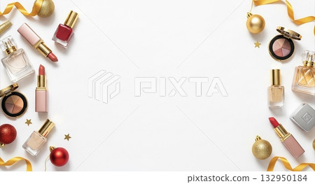 Christmas gift set and ornament frame 132950184