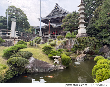 愛知縣豐川稻荷神社的秀麗景色 愛知縣豐川稻荷神社的秀麗景色 132950617