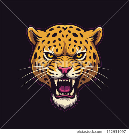 animal head silhouette animal head silhouette 132951097