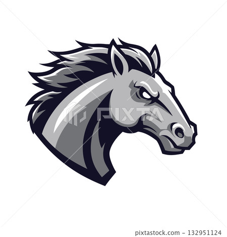animal head silhouette animal head silhouette 132951124