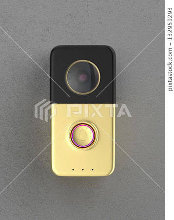 Golden smart video doorbell 132951293