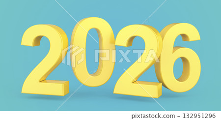 Happy New Year 2026 card Happy New Year 2026 card 132951296