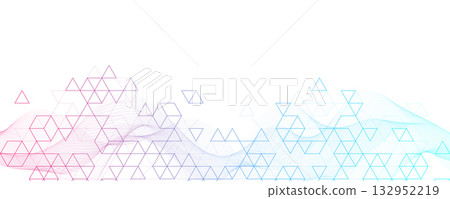 Modern abstract texture background with triangles, dots and hexagonal shapes. Geometric hexagonal pattern for poster, header, web banner, footer, website, presentation Modern abstract texture background with triangles, dots and hexagonal shapes. Geometric hexagonal pattern for poster, header, web banner, footer, website, presentation 132952219