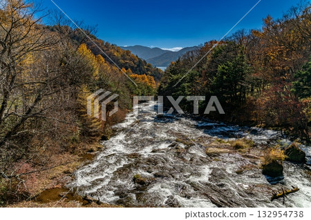 從上游眺望日光龍頭瀑布 132954738