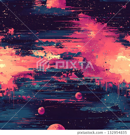 Abstract Space Galaxy Art Abstract Space Galaxy Art 132954835