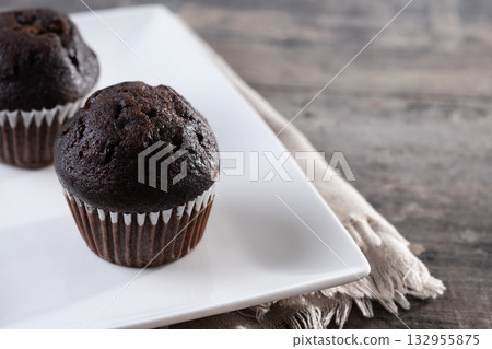 chocolate, cupcake, muffin 132955875