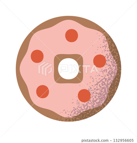 Valentines day sweet donut cookie Valentines day sweet donut cookie 132956605