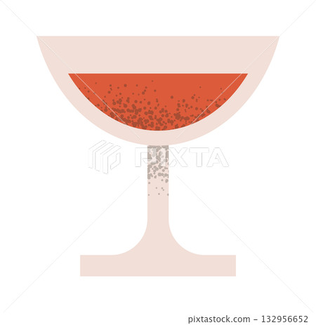 Valentines day cocktail romantic drink 132956652