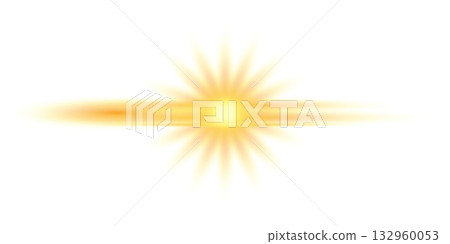 illustration of a bright yellow sun illustration of a bright yellow sun 132960053
