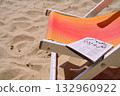 crosswords on the sand deckchair 132960922