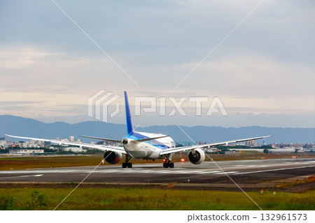 Itami Airport | Plane taking off | Rare 132961573