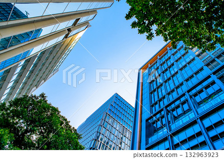 福岡市中央區天神商業區一號樓天神商業中心日間彩色照片 132963923