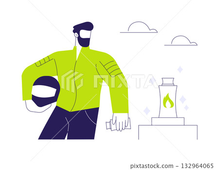 Sponsorship abstract concept vector illustration. 132964065