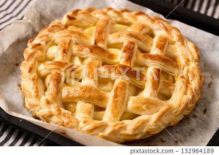 烤蘋果派 烤蘋果派 132964189