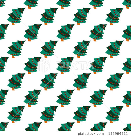 Christmas seamless pattern in hand draw style Christmas seamless pattern in hand draw style 132964311