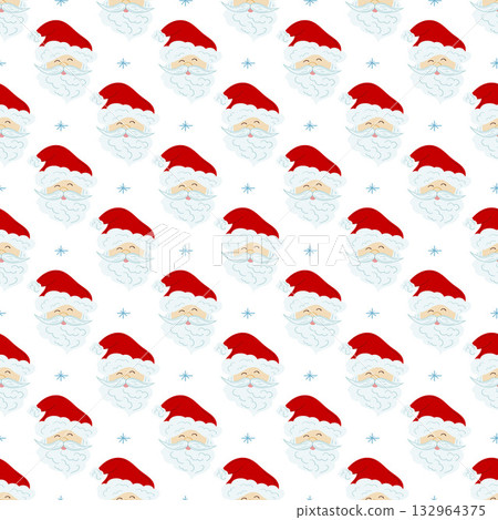 Christmas seamless pattern in hand draw style Christmas seamless pattern in hand draw style 132964375