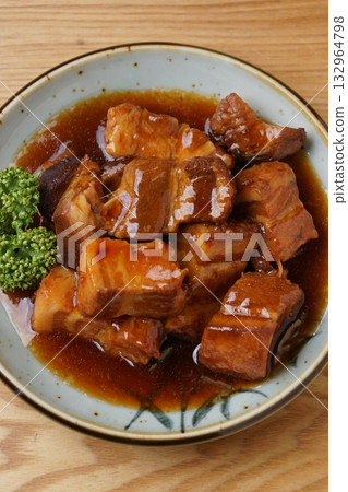 Pork belly boiled Pork belly boiled 132964798