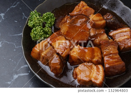Pork belly boiled Pork belly boiled 132964803