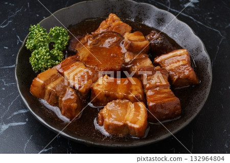 Pork belly boiled Pork belly boiled 132964804