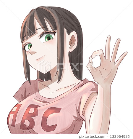 Women's material illustration 132964925