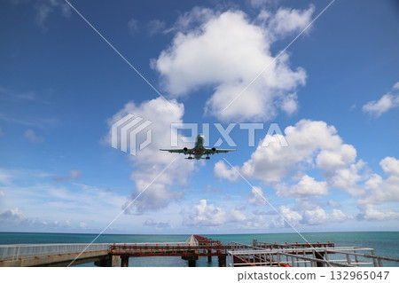 beach, beaches, air plane 132965047