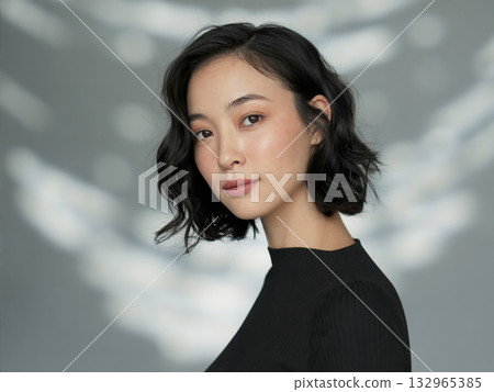 女性時裝模特兒生成式人工智慧 132965385