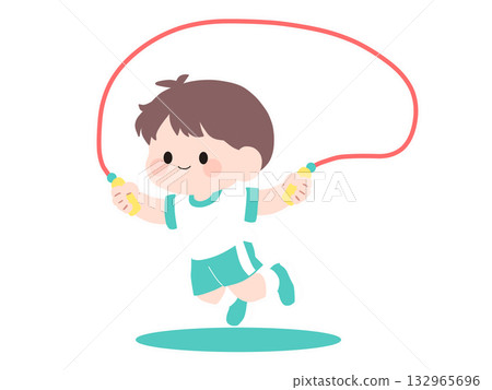 Jumping boy Jumping boy 132965696