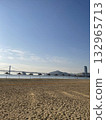 South Korea Busan Gwangalli Beach Coast Sandy Beach 132965713