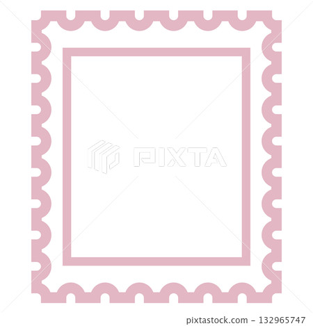 Simple Frame 4 Pink 132965747