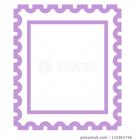 Simple Frame 4 Purple 132965748