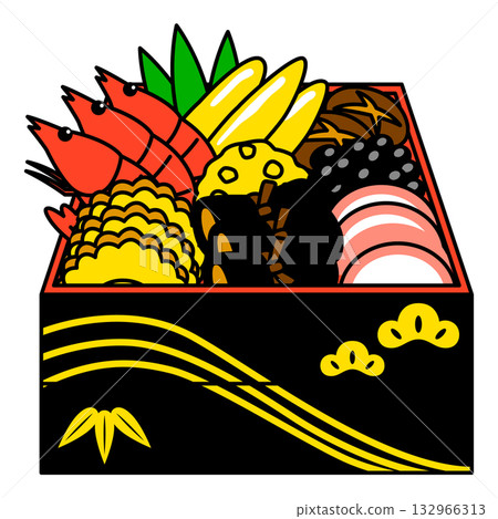 New Year dishes New Year dishes 132966313
